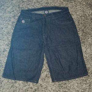 Gunite jean shorts